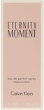 Emballage du vaporisateur Calvin Klein Eternity Moment Eau de Parfum, 30 ml.