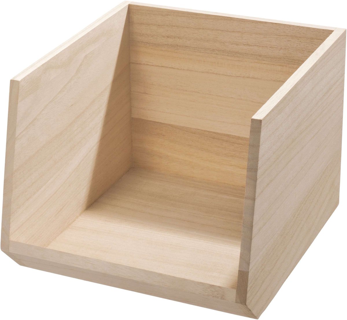 iDesign Houten bak open voorzijde - EcoWood