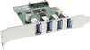 InLine PCIe kaart - 4x USB3.0 met SATA-voeding
