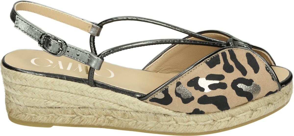 Gaimo - CALIMA LEO - Sandalen met hakDames Sandalen - Kleur: Bruin - Maat: 37