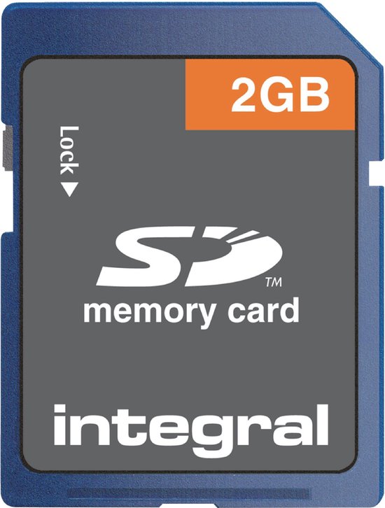 Integral SD kaart 2 GB | bol.com