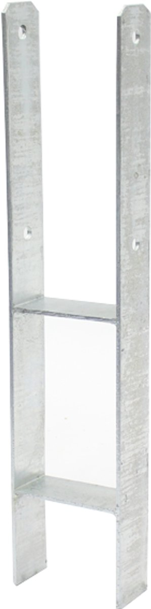 Wovar H|paalhouder voor 10 x 10 cm palen | Extreem sterke verankering | Per Stuk
