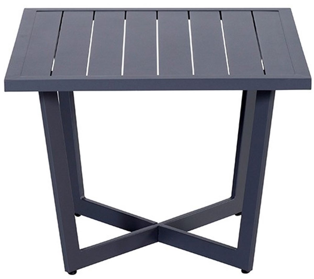 Ivy bijzettafel - 62,5x62,5xH47 cm - carbon black