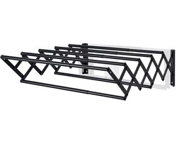 CRLYN® Wanddroogrek - Droogrek Inklapbaar - Wasrek - Droogtoren - Droogrekken - Droogmolen