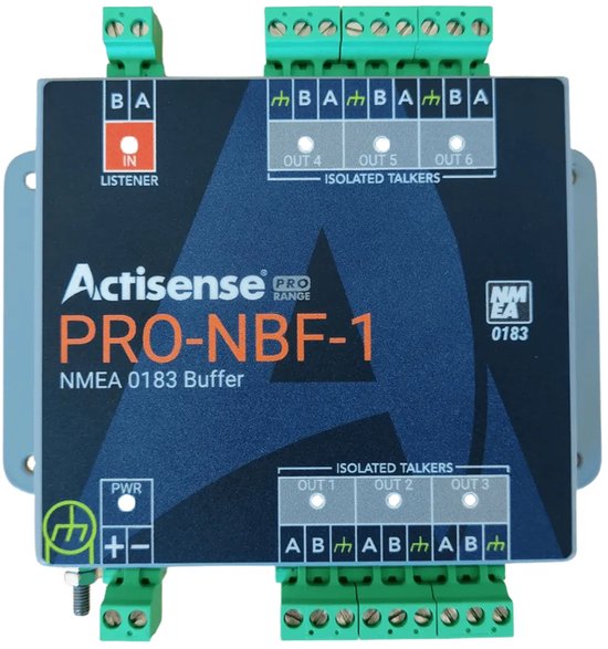 Tampon NMEA Actisense PRO-NBF-1 pour 6 récepteurs avec isolation complète