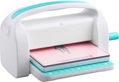 Handmatige snij- en embossingmachine, draagbare 9-inch scrapbooking-set voor kunst en ambacht, kaarten maken en knutselen, wit