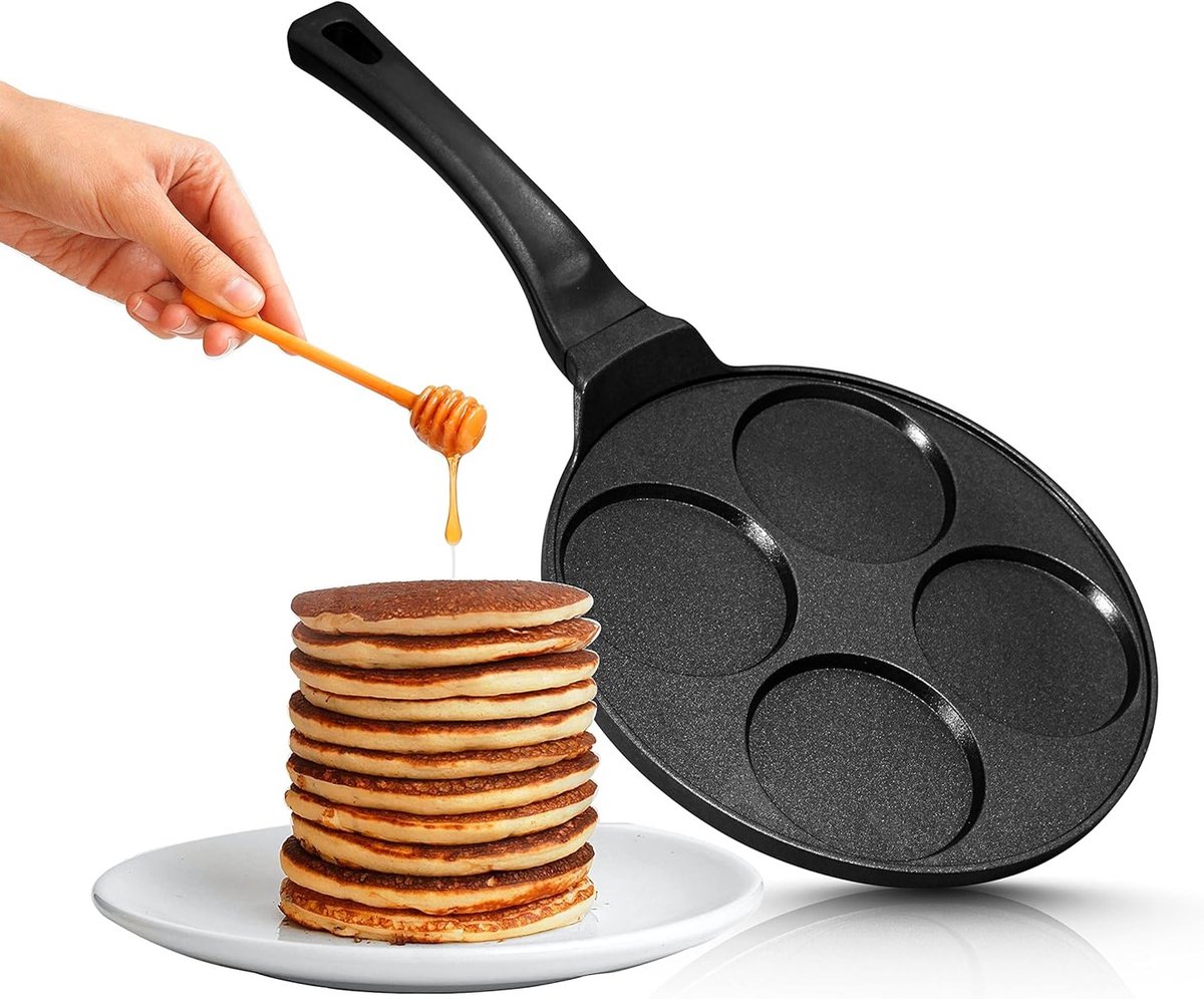 Pancake Maker - Pannenkoekenpan - Zwart