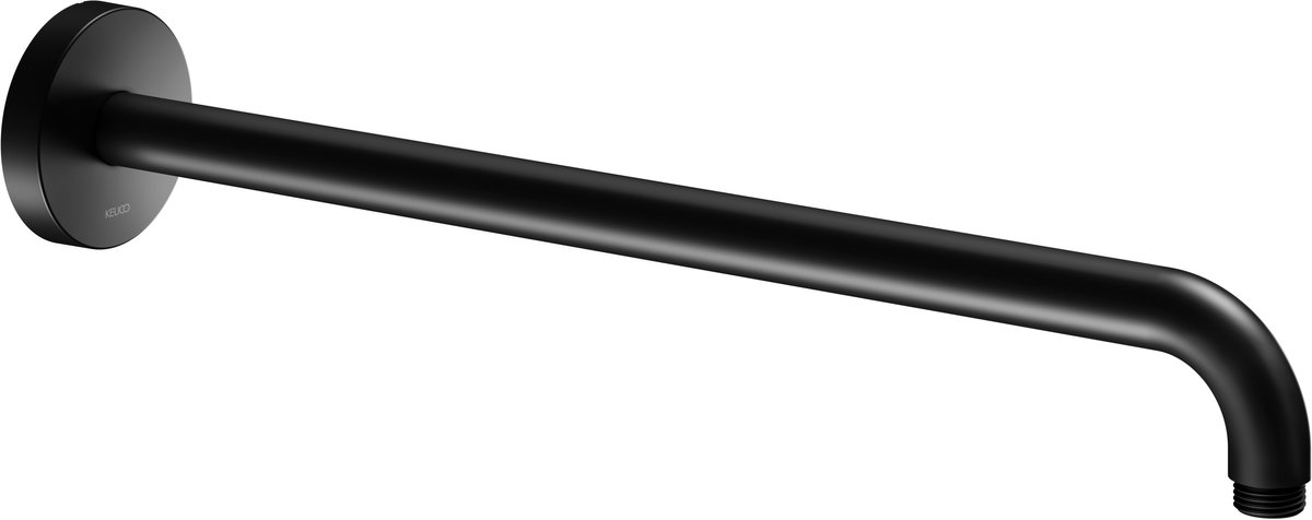 Keuco Elegance - Douchearm, lengte 45 cm, mat zwart 51688370400