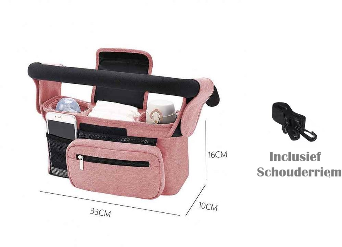 Universele Universele Kinderwagen Organizer Tas - afbeelding 3
