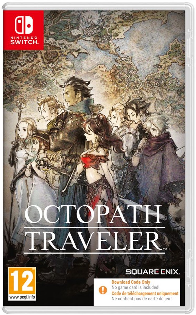 Octopath Traveler - Nintendo Switch - Code in a box