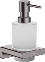 Hansgrohe Addstoris zeepdispenser brushed black chroom