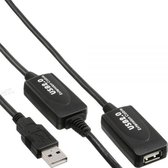 InLine hoge kwaliteit actieve USB2.0 verlengkabel - 25 meter