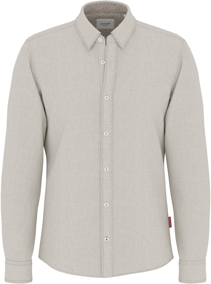 Joop! Heren Overhemd regular fit Bruin XL Volwassenen