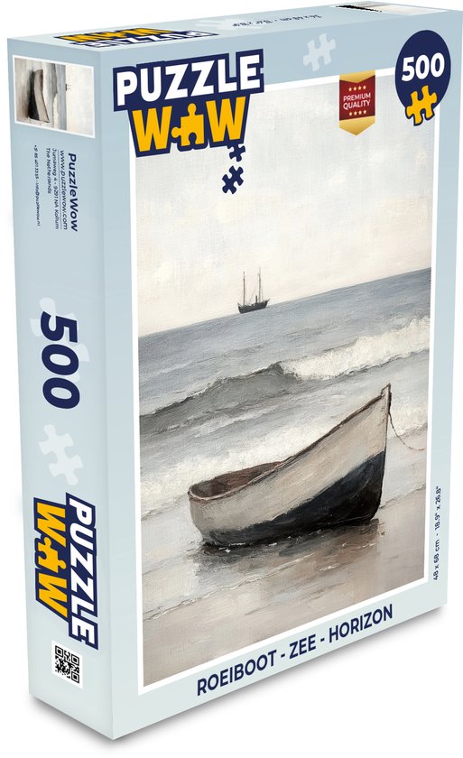Ravensburger Puzzle "Sonne & Meer" – 500 Teile Extra Groß, Mit Entspannendem Sonnenuntergangs-Motiv