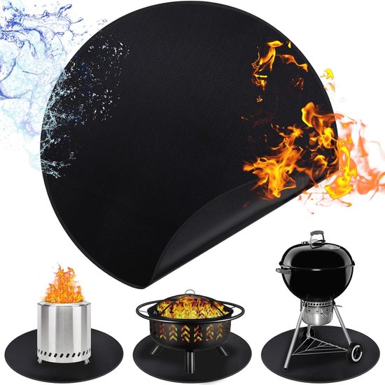 Patio groot vreugdevuur voor feest, extra grote ronde vuurplaats, buitenverwarmer vuurschaal houtverbranding, zware metalen open haard voor houtskoolverbranding, 31 inch (80 cm
