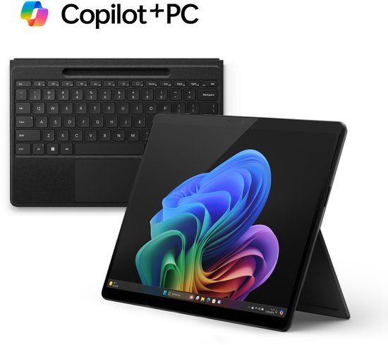 Microsoft Surface Pro 11 + Toetsenbord - 13 inch - Snapdragon X Plus/16GB RAM/512GB SSD - Zwart