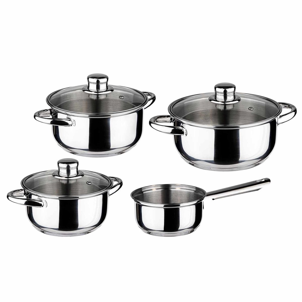 Haushalt 21036 - 7 delige Pannenset - RVS