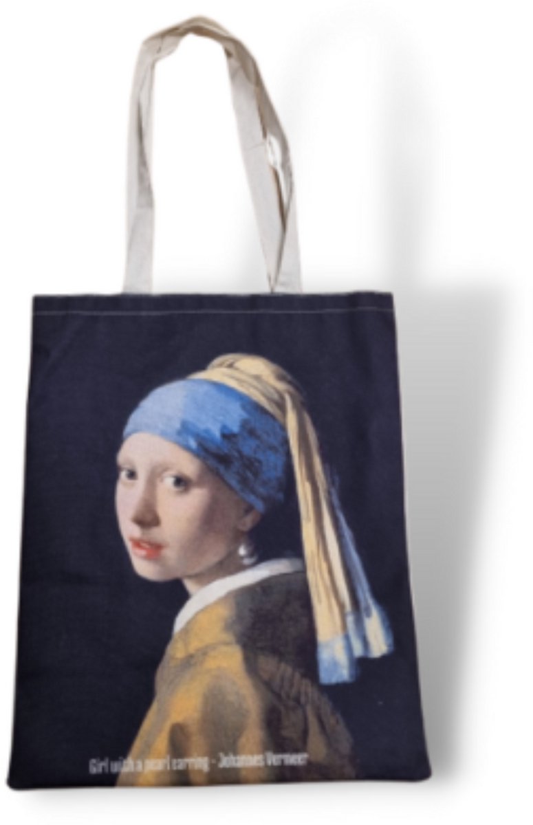 Meisje met Parel Tas - Katoen - van Gogh