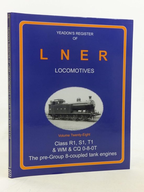 Yeadon Register of LNER Locomotives - cover