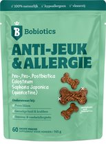Anti Jeuk & Poten Likken | Probiotica Hond tegen jeuk | 100% Natuurlijk | Sterke Anti Jeuk Werking | Verlicht Jeuk & Pootlikken | FAVV goedgekeurd | Hondensnacks | Hondensupplementen | 60 Hondensnoepjes
