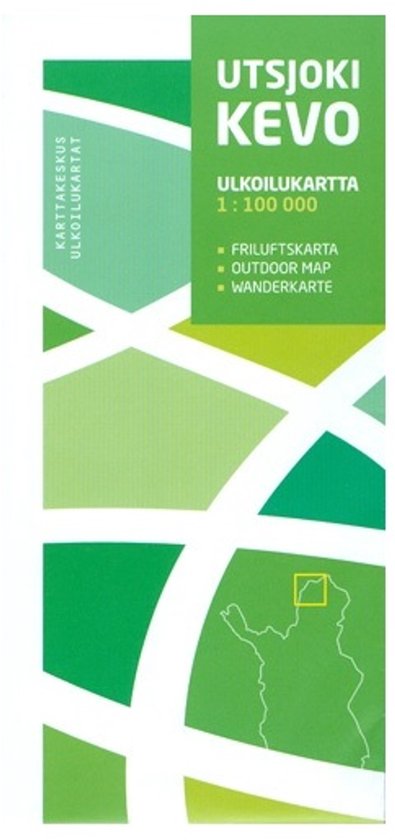 Wandelkaart Karttakeskus Utsjoki, Kevo - cover