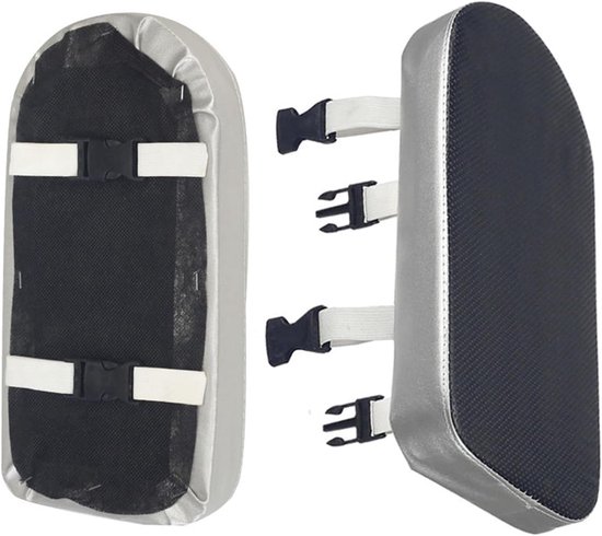 Fietsbeman Kussen – Achterbankzitje – 30x15x3,5 Cm – Van PU-leer Met Dikke Schuimvulling – Waterdicht En Antislip – Past Op Zadels Met Diameter < 31 Mm – Comfortabel Voor Lange Ritten