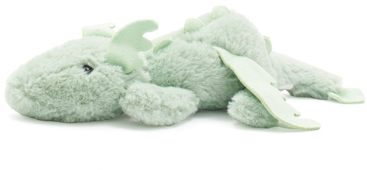 Baby Mix - Knuffel - Pluche dinosaurus pterosaurus groen 25cm - speelgoed - knuffeldier - zacht - veilig - kindvriendelijk