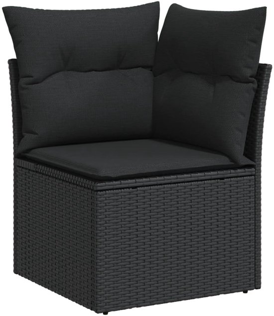 vidaXL-12-delige-Loungeset-met-kussens-poly-rattan-zwart