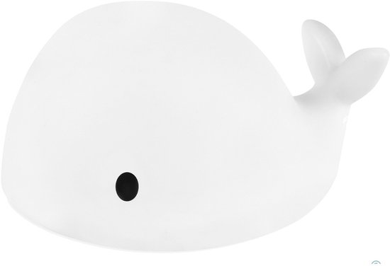 Flow Amsterdam - Moby Medium - Kinderlamp - Wit - Oplaadbaar - Multicolor