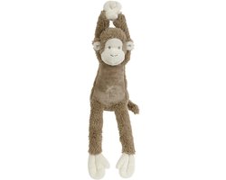 Happy Horse Aap Mickey Muziekknuffel - Bruin - Baby cadeau