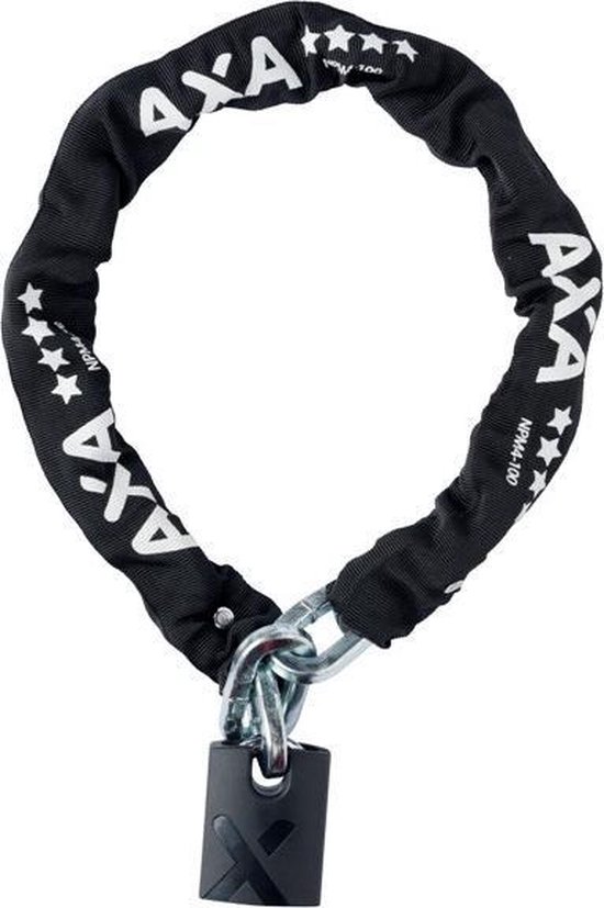 Axa Newton ProMoto 4 Kettingslot - ART4 - 100 cm - Zwart | bol.com