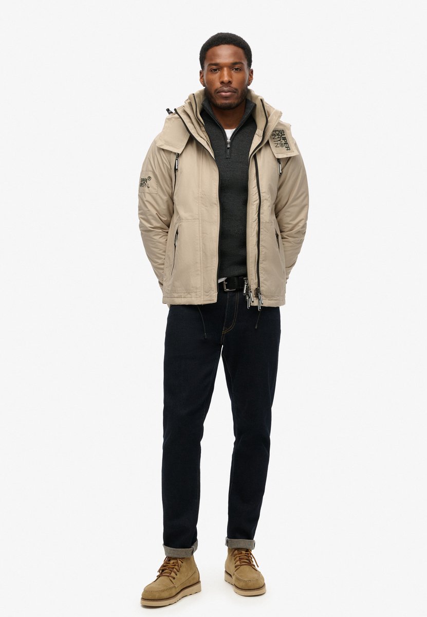 Superdry Mountain SD Windcheater jas Heren Beige