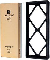 Xinzuo - Pierre à aiguiser professionnelle en corindon blanc - Grain double face 3000/8000