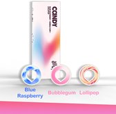 Air Up Pods - Pack d'essai de Candy - 3 saveurs - 1x Bubble Gum - 1x Sucette - 1x Blue - dosette - bouteille d'eau - eau parfumée