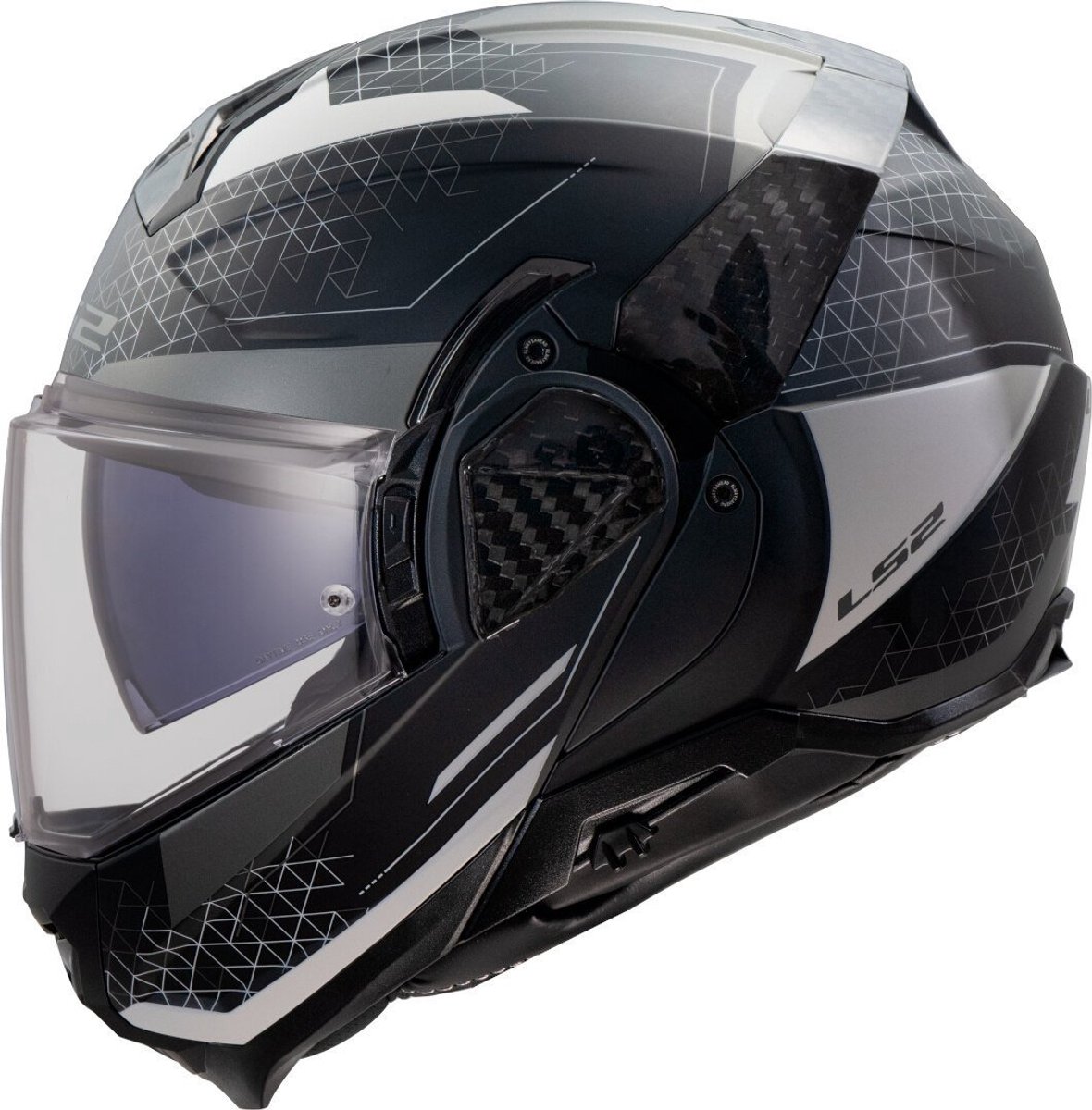 LS2 Helm Advant II Astral FF910 grijs maat XXL