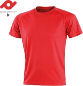 Senvi Sports Performance T-Shirt- Rood - M - Unisex