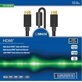 Sinox Plus -4K60Hz HDMI kabel met Ethernet en HDR - HDMI versie 2.0b - 10 meter