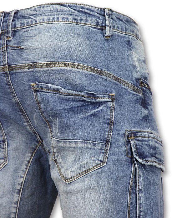 Korte Spijkerbroek Mannen - Shorts Heren Spijker - J981 - Blauw | Bestel nu!