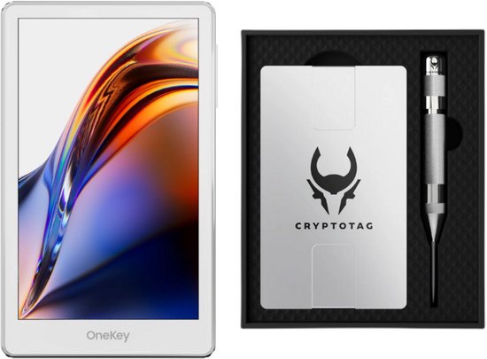 OneKey Pro - Wit + Cryptotag Zeus Bundel