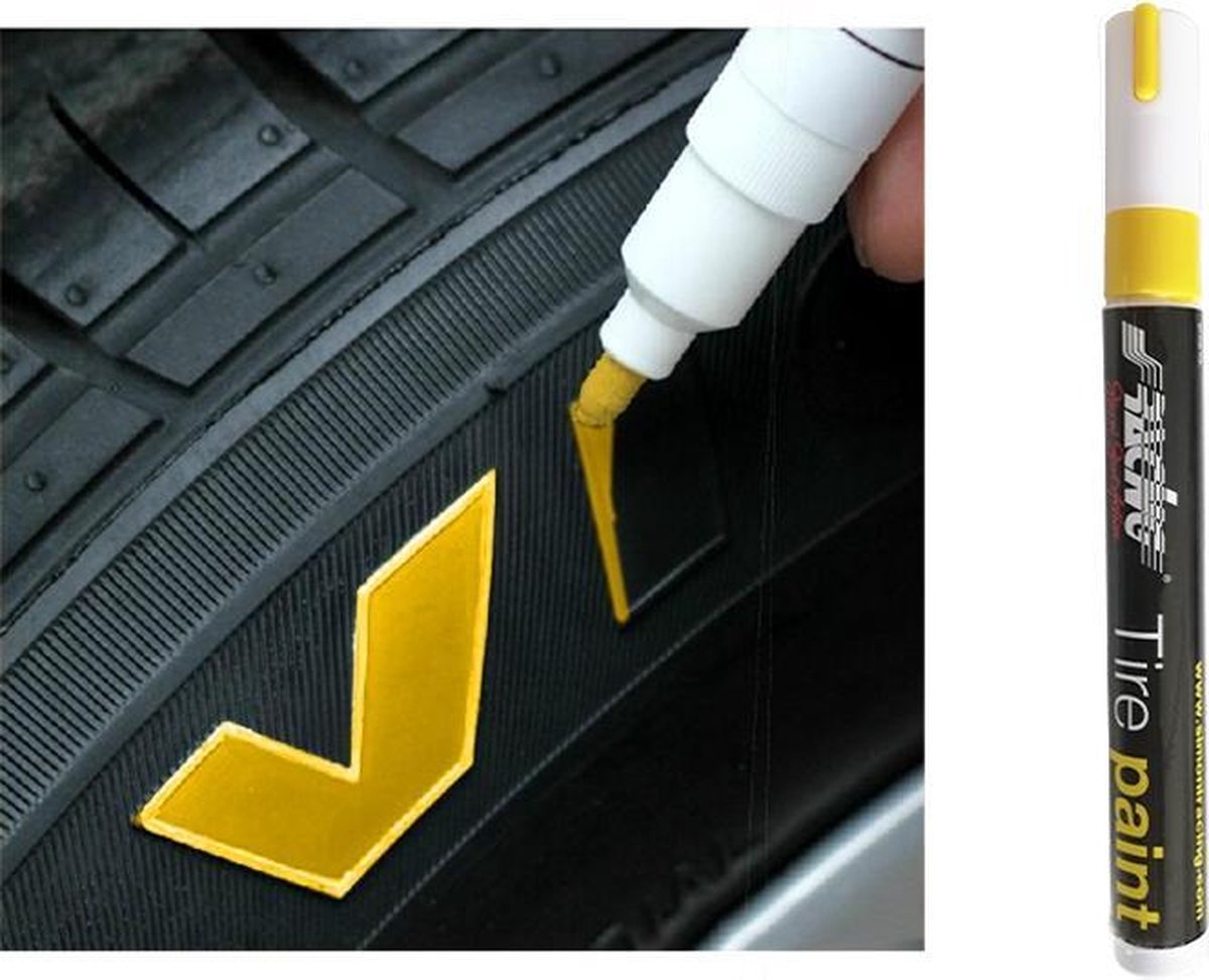 Simoni Racing Bandenstift (Tyre Marker) - Geel