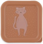 Trixie Set de 3 boîtes à goûter – Mme. Cat– Boîte à goûter 3 pièces – Facile à ouvrir – Idéal pour les enfants