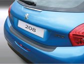 RGM ABS Achterbumper beschermlijst passend voor Peugeot 208 3/5 deurs 4/2012- Zwart
