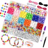 BOTC Bead Set - 20 couleurs - 4500 pièces - Sparkling Bijoux Making Package - Colliers et Bracelets - Faites vos eigen bijoux - Bijoux filles