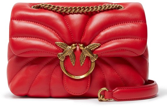 Sac Mad Love Rouge Pain D’épices – Fermeture éclair Et Bouton, Pompon (neuf Avec étiquettes)