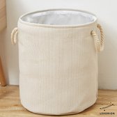 Wasmand met deksel, wasverzamelaar, opbergmand