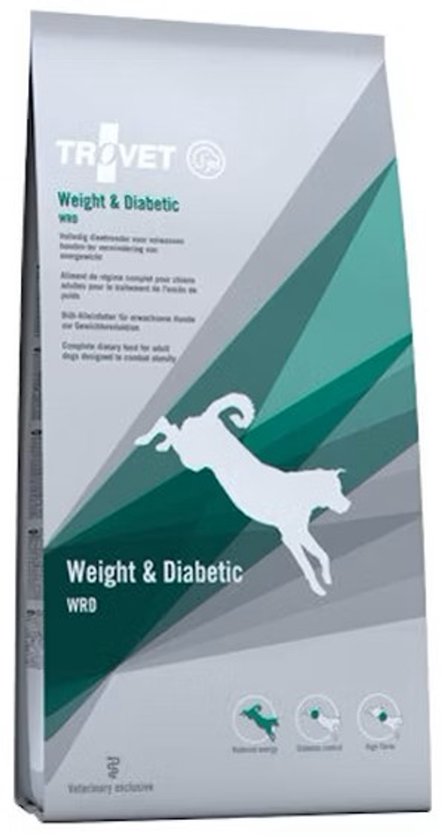 TROVET Weight & Diabetic WRD Hond - 3 kg