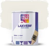 Decoverf lakverf 9010 gebroken wit, 750ml