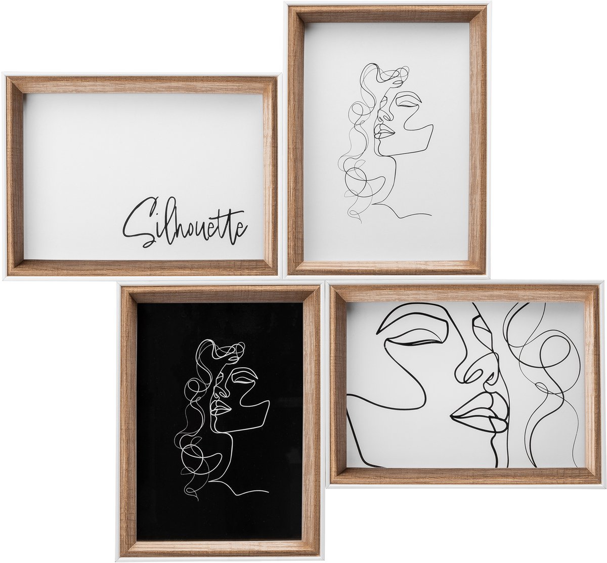 Walther Silhouette - Houten lijst galerij - Fotoformaat 4x13x18 cm - Beuken