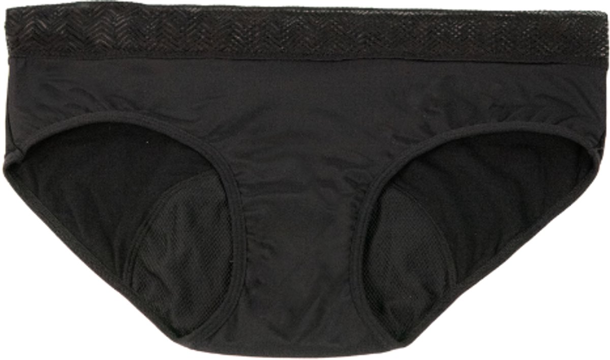 Selenacare - Menstruatie ondergoed Classic - zwart - Maat L 40-42