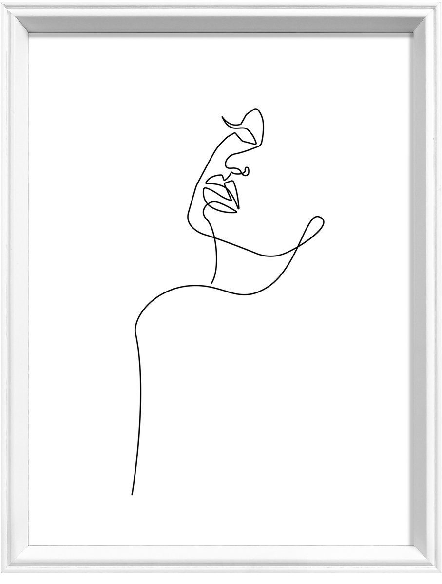 Walther Silhouette - Houten lijst - Fotoformaat 18x24 cm - Wit